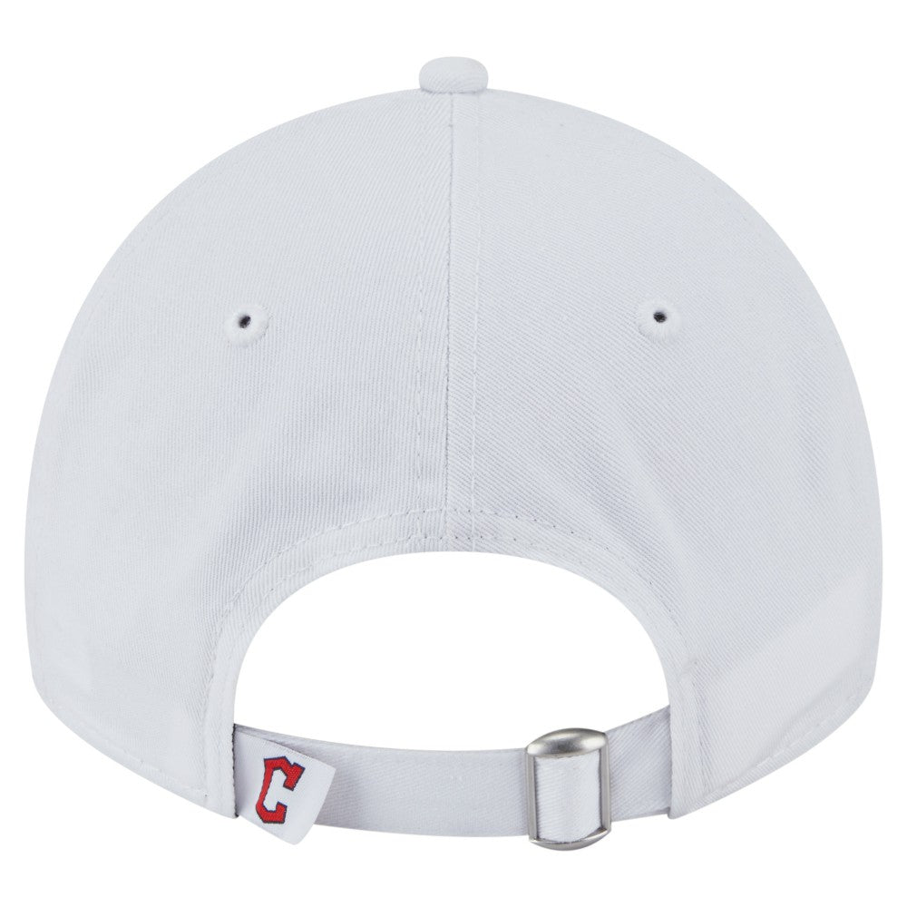 Cleveland Guardians Women's Team Fan 9TWENTY Adjustable Hat - White | New Era