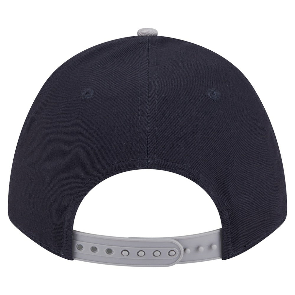 New York Yankees Arch 9FORTY A-Frame M-Crown Adjustable Hat - Navy/Gray | New Era