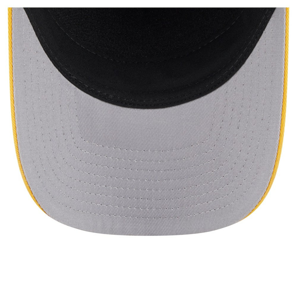 Pittsburgh Pirates Arch 9FORTY A-Frame M-Crown Adjustable Hat - Black/Gold | New Era