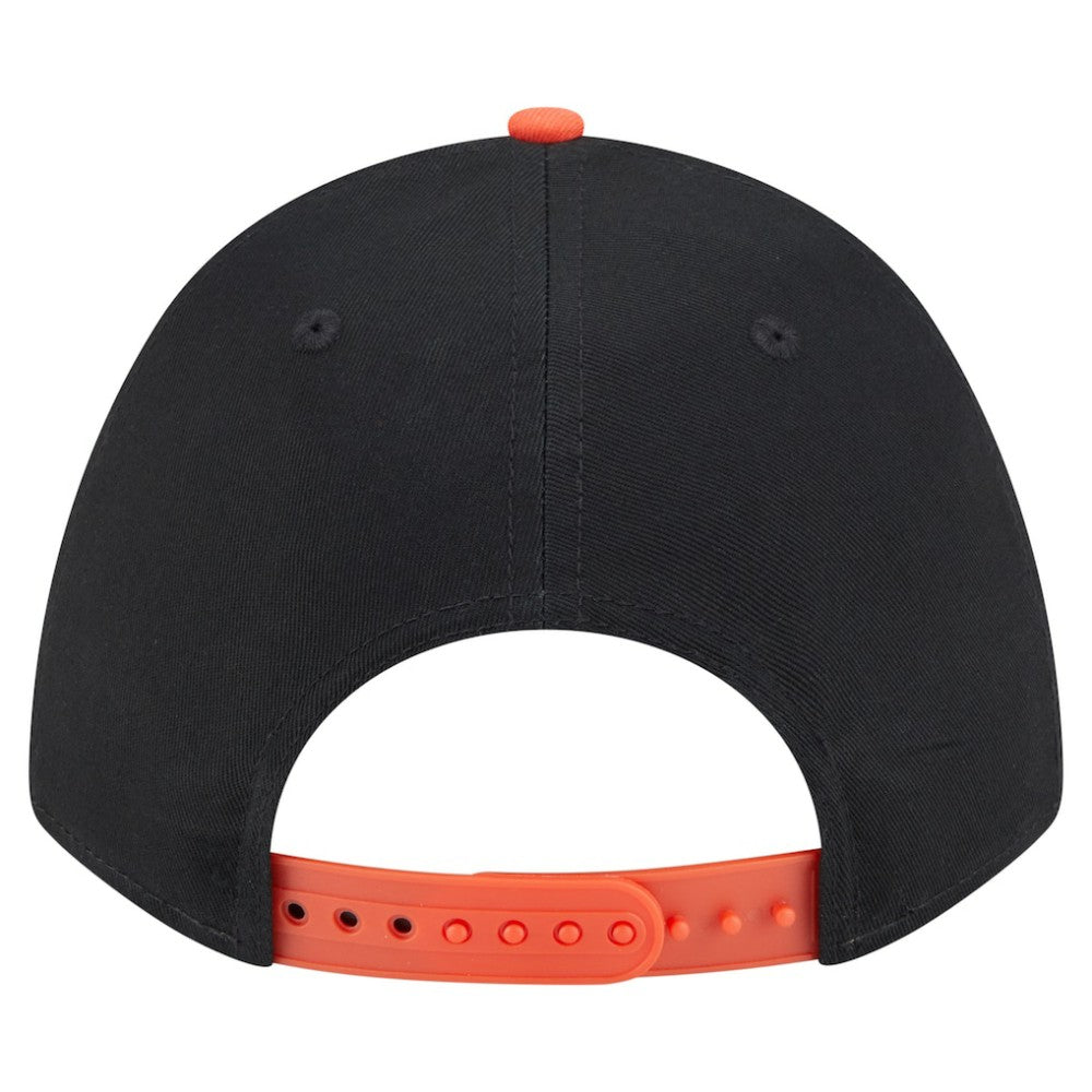 Baltimore Orioles Arch 9FORTY A-Frame M-Crown Adjustable Hat - Black/Orange | New Era