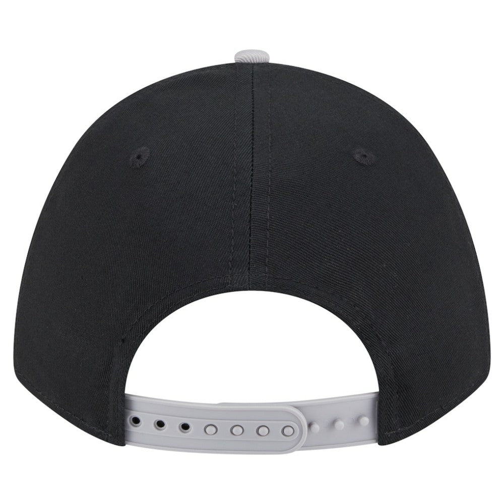 Chicago White Sox Arch 9FORTY A-Frame M-Crown Adjustable Hat - Black/Gray | New Era