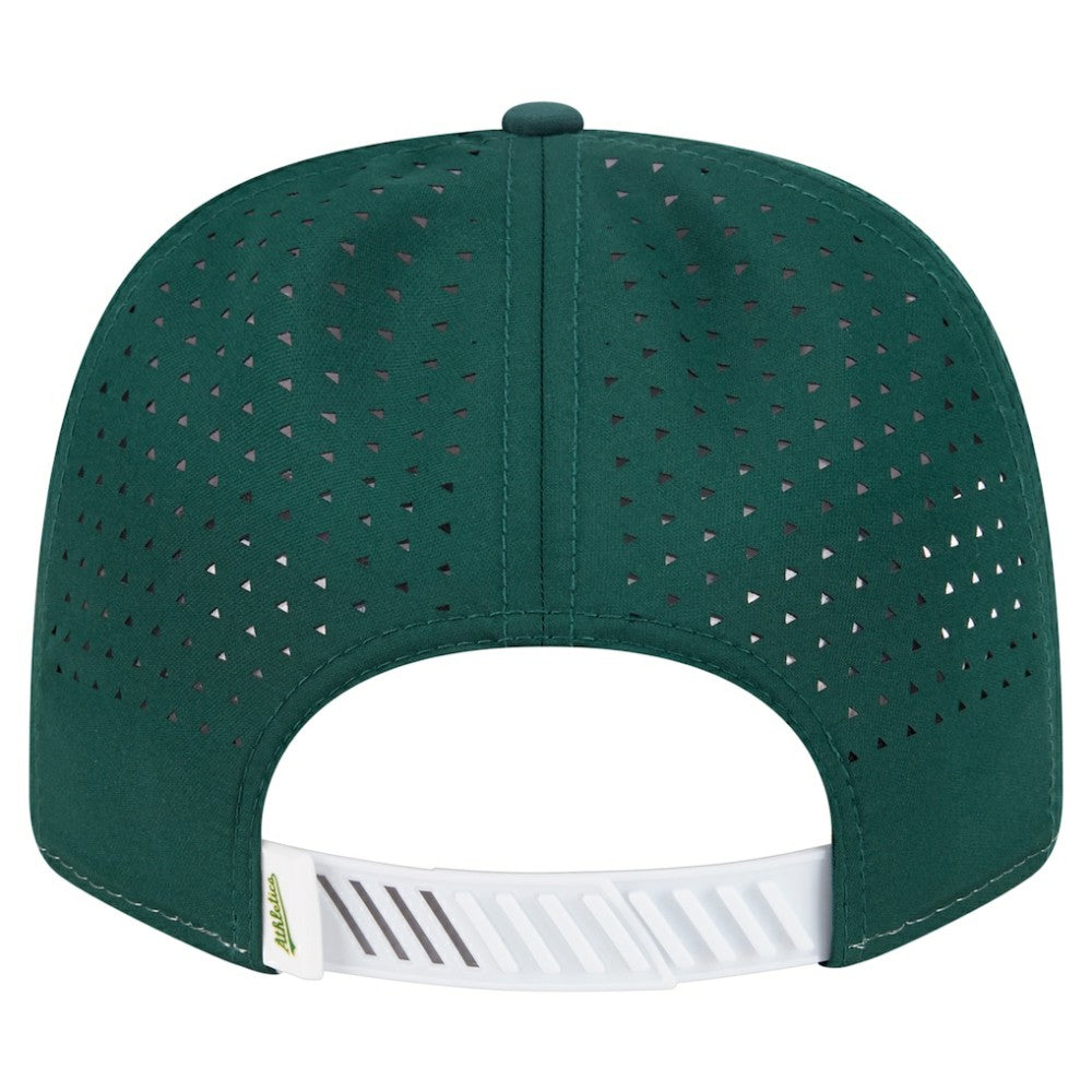 Athletics Established Patch 9SEVENTY Adjustable Hat - White/Green | New Era