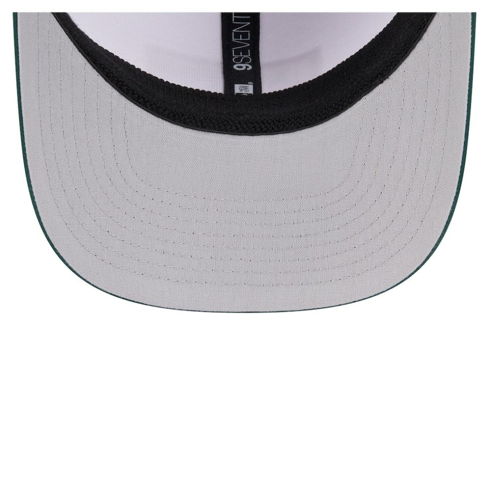 Athletics Established Patch 9SEVENTY Adjustable Hat - White/Green | New Era