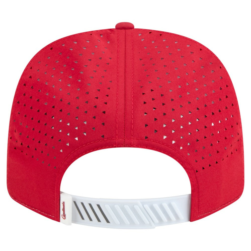 St. Louis Cardinals Established Patch 9SEVENTY Adjustable Hat - White/Red | New Era