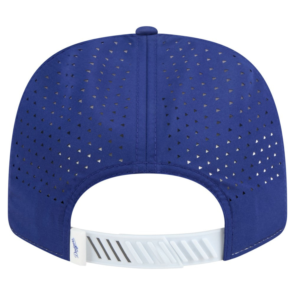 Los Angeles Dodgers Established Patch 9SEVENTY Adjustable Hat - White/Royal | New Era