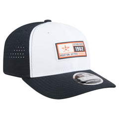 Houston Astros Established Patch 9SEVENTY Adjustable Hat - White/Navy | New Era
