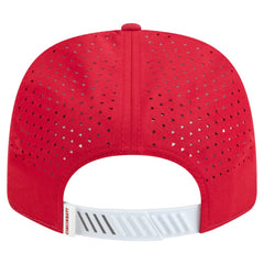 Cincinnati Reds Established Patch 9SEVENTY Adjustable Hat - White/Red | New Era