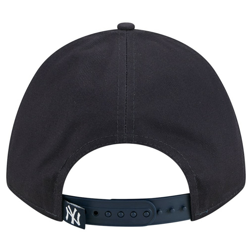 New York Yankees Women's Metallic A-Frame 9FORTY Adjustable Hat - Navy | New Era