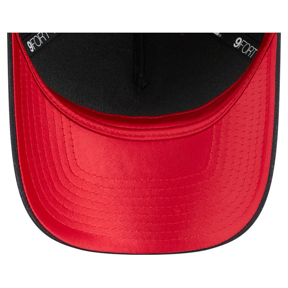 Boston Red Sox Women's Metallic A-Frame 9FORTY Adjustable Hat - Navy | New Era