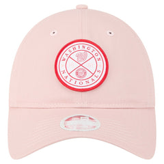 Washington Nationals Women's Bloom 9TWENTY Adjustable Hat - Pink | New Era