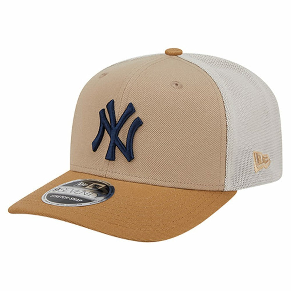 New York Yankees 9SEVENTY Trucker Adjustable Hat - Stone | New Era