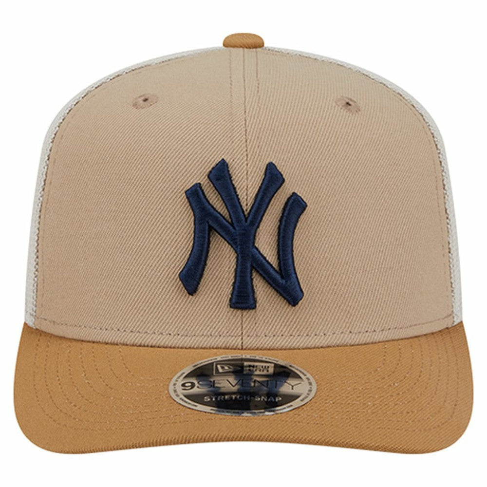 New York Yankees 9SEVENTY Trucker Adjustable Hat - Stone | New Era