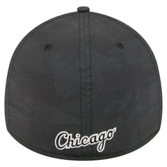 Chicago White Sox Tonal Camo 39THIRTY Flex Hat - Black | New Era