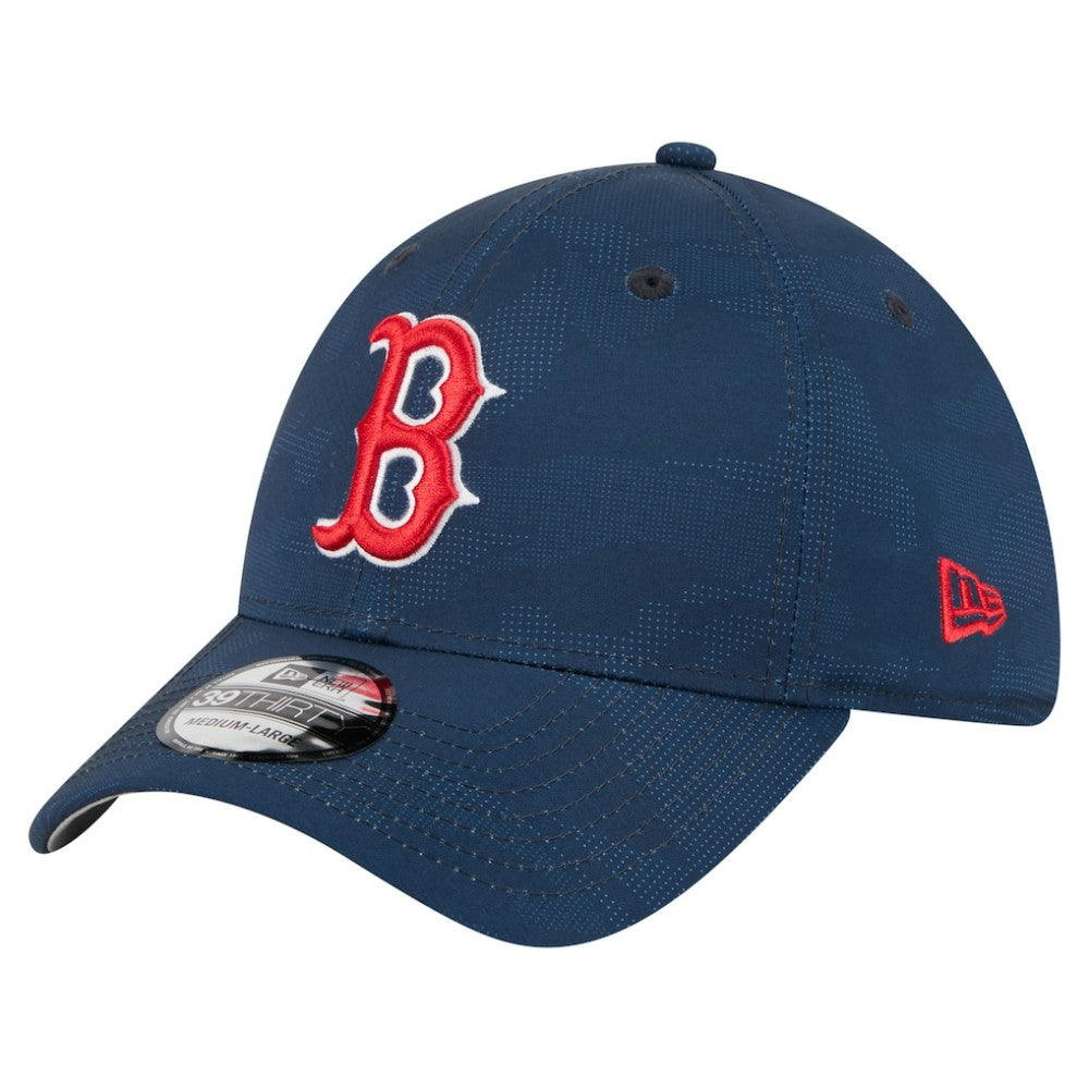 Boston Red Sox Tonal Camo 39THIRTY Flex Hat - Navy | New Era