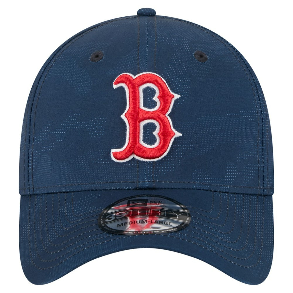 Boston Red Sox Tonal Camo 39THIRTY Flex Hat - Navy | New Era