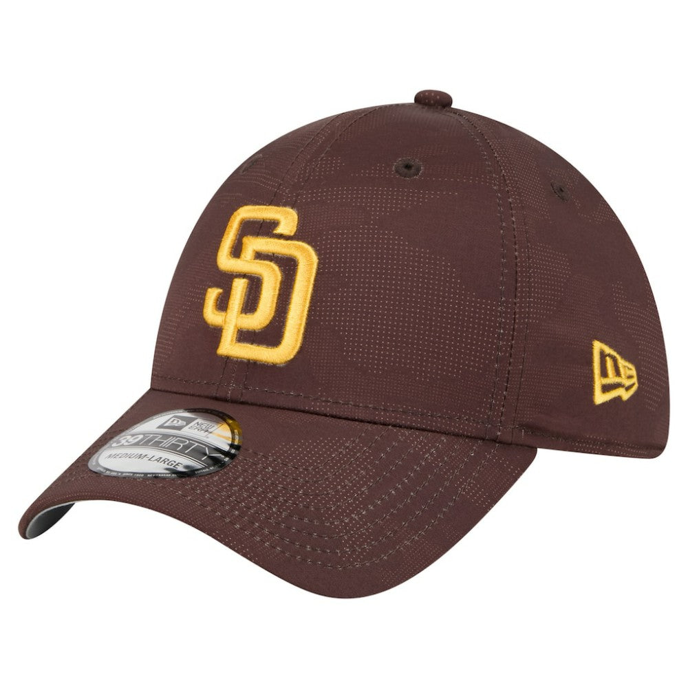 San Diego Padres Tonal Camo 39THIRTY Flex Hat - Brown | New Era