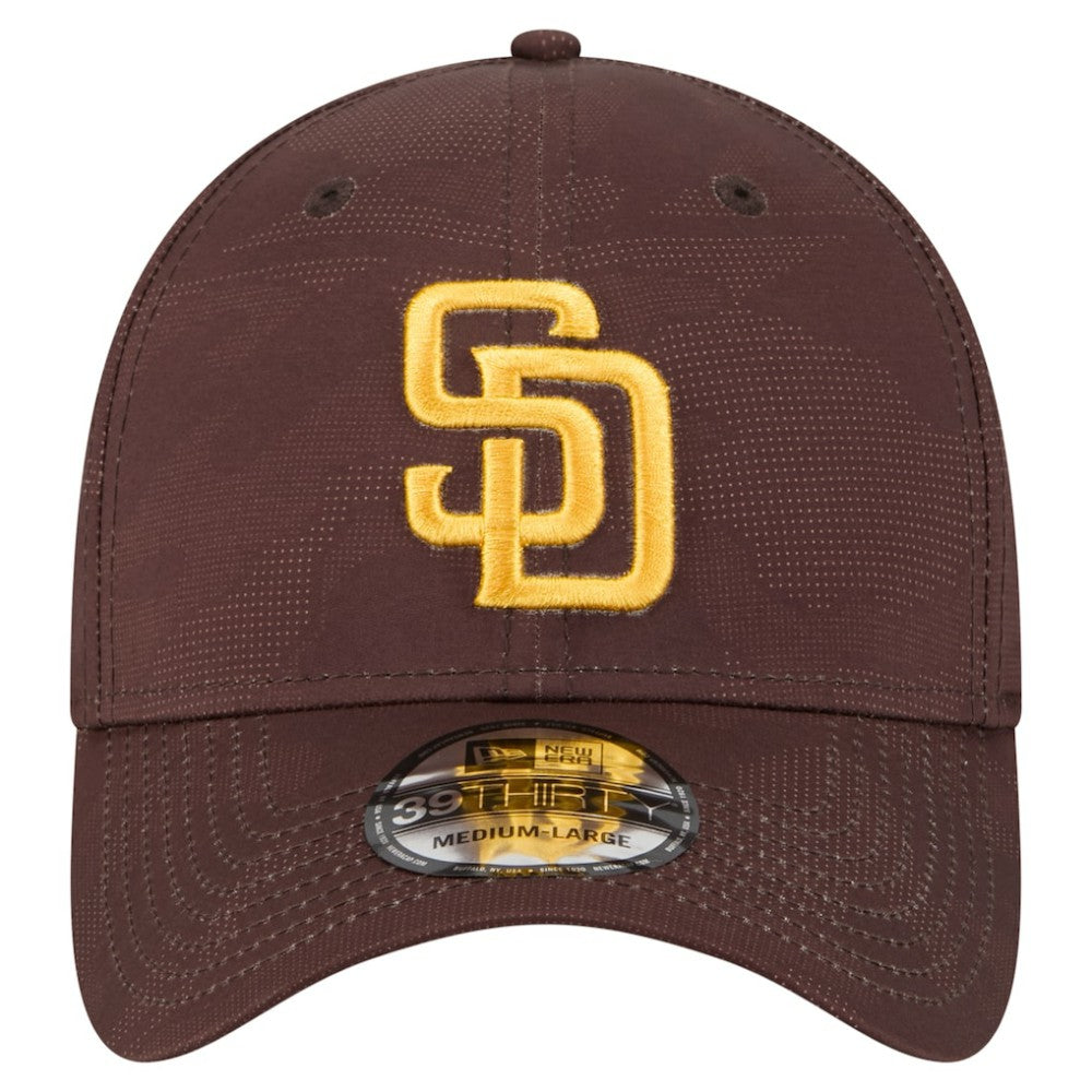 San Diego Padres Tonal Camo 39THIRTY Flex Hat - Brown | New Era