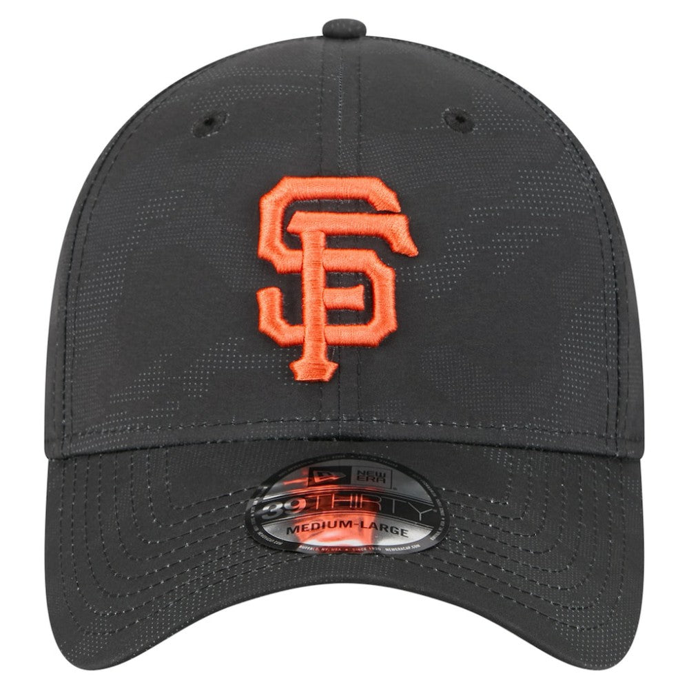 San Francisco Giants Tonal Camo 39THIRTY Flex Hat - Black | New Era