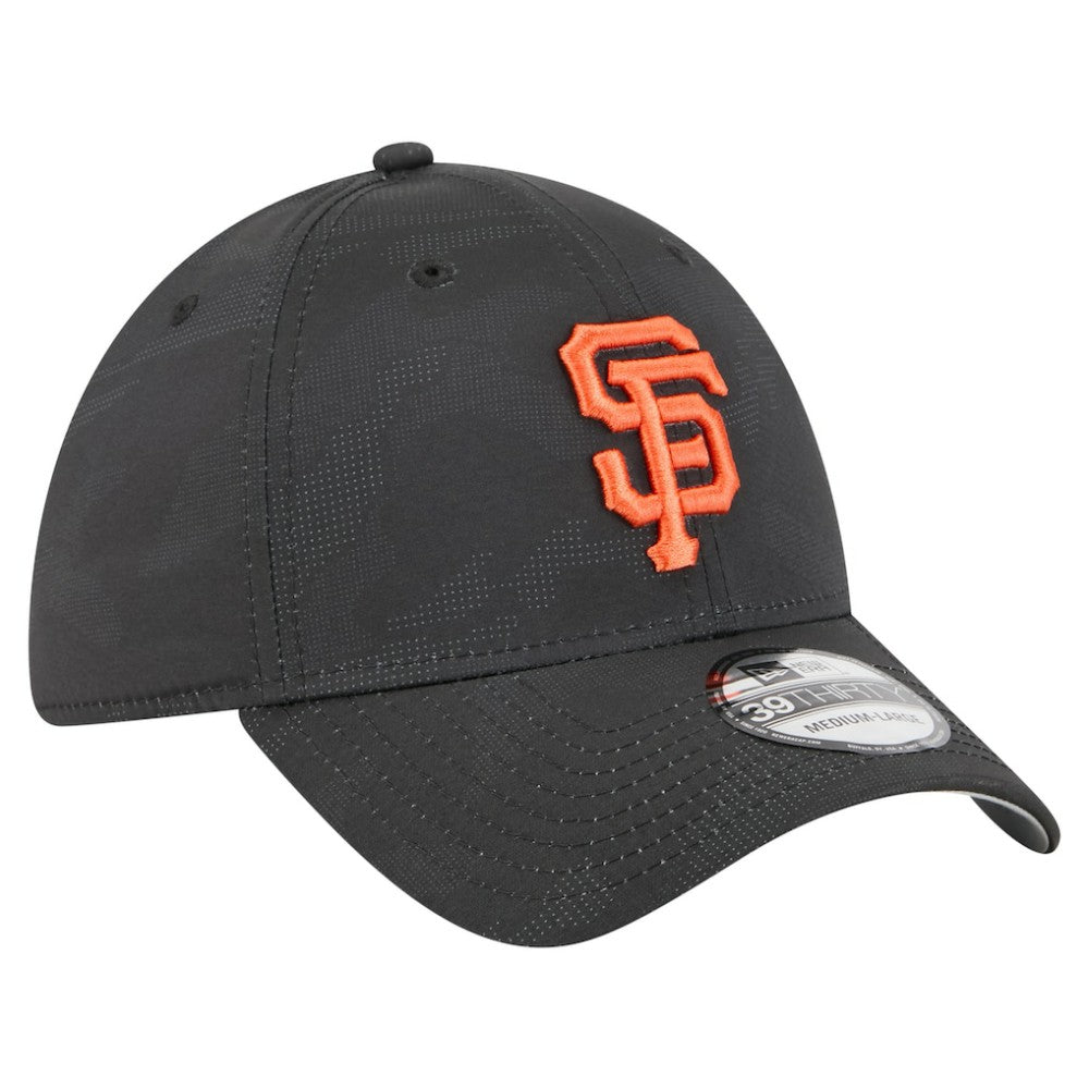 San Francisco Giants Tonal Camo 39THIRTY Flex Hat - Black | New Era