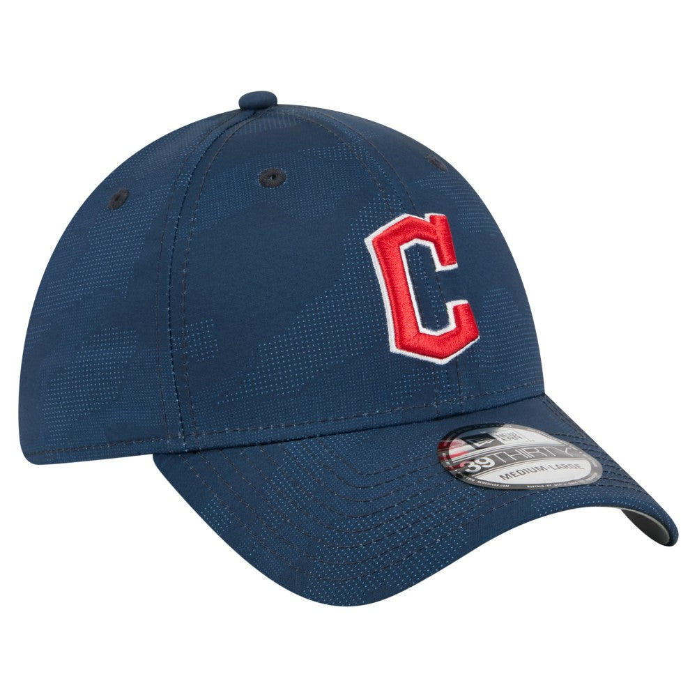 Cleveland Guardians Tonal Camo 39THIRTY Flex Hat - Navy | New Era