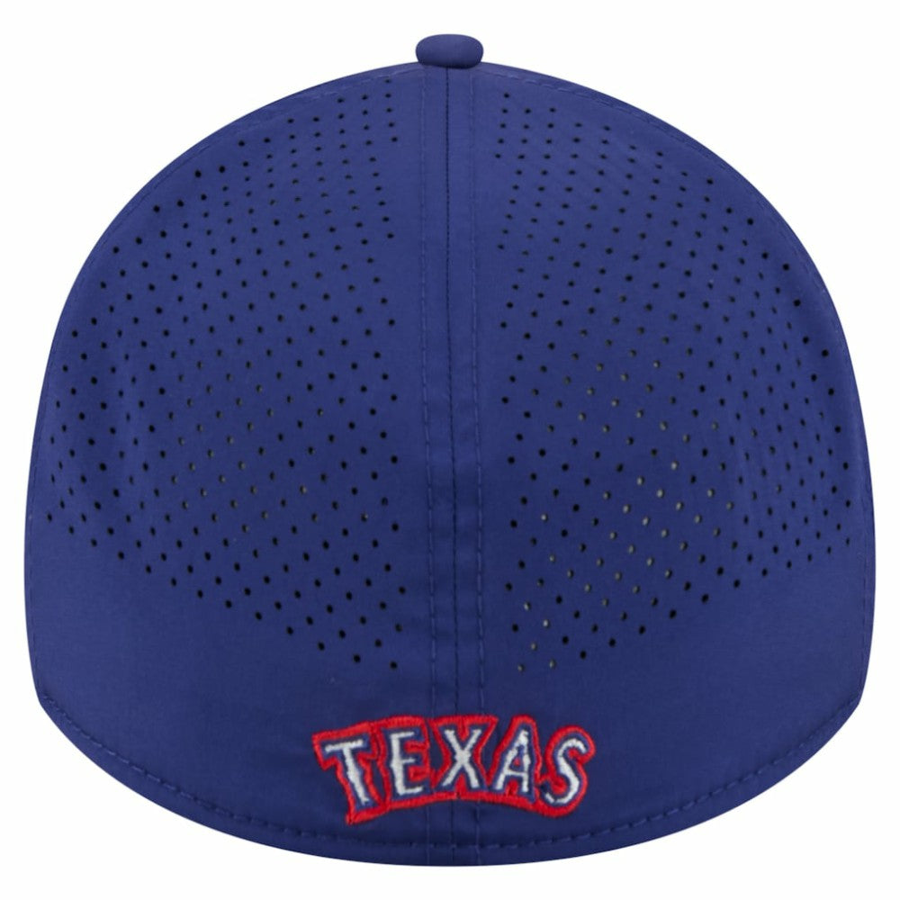 Texas Rangers 39THIRTY A-Frame Perforated Flex Hat - Royal | New Era