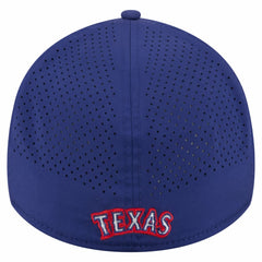 Texas Rangers 39THIRTY A-Frame Perforated Flex Hat - Royal | New Era