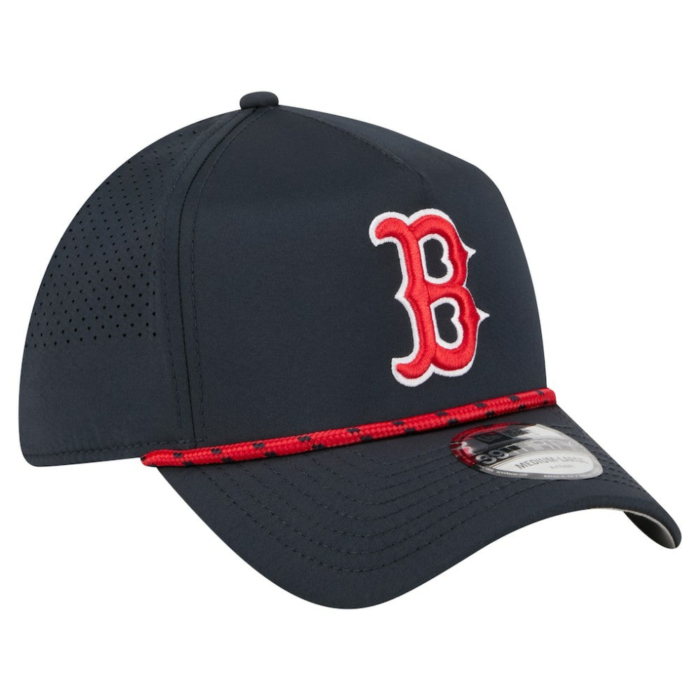 Boston Red Sox 39THIRTY A-Frame Perforated Flex Hat - Navy | New Era