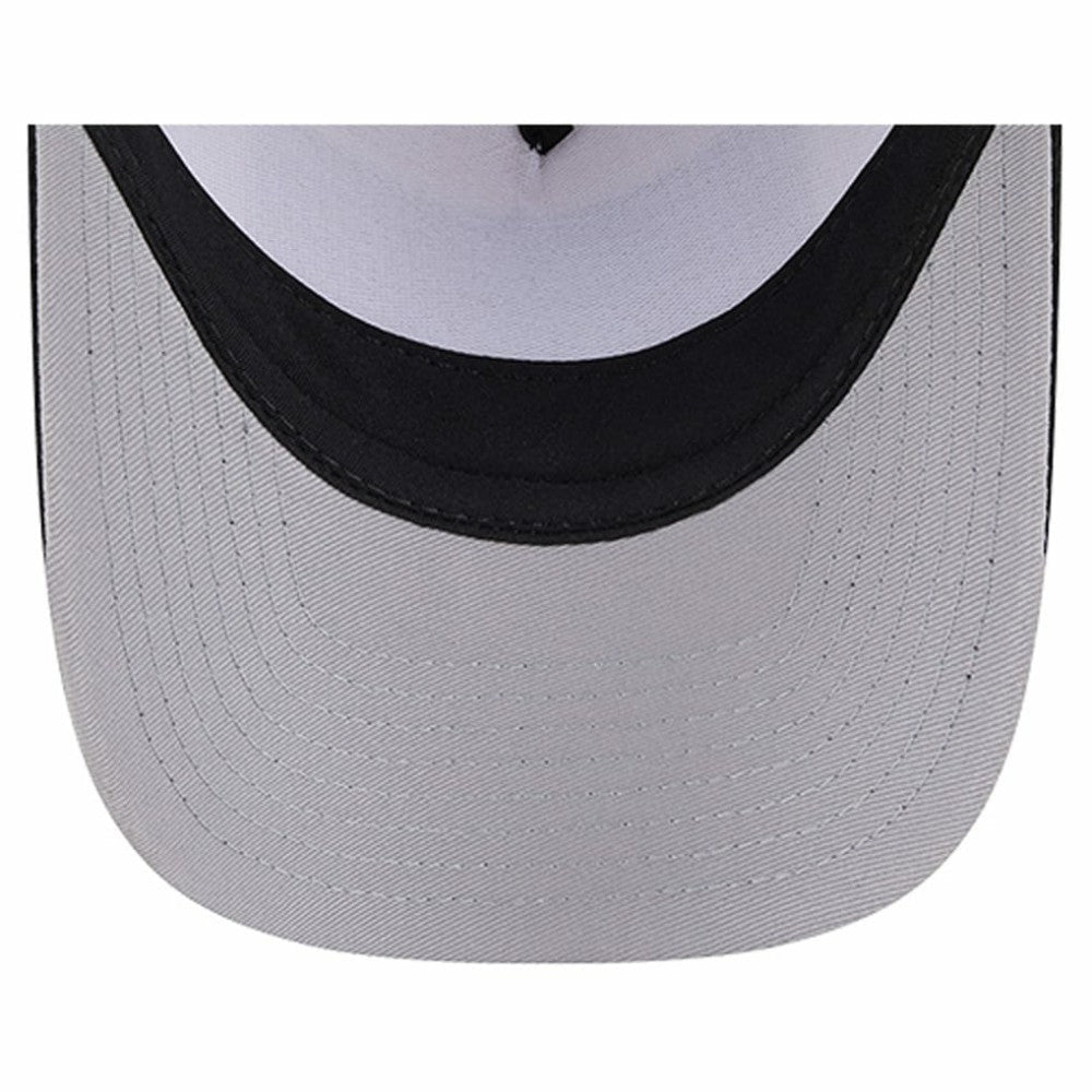 Baltimore Orioles Text A-Frame Trucker 9FORTY Hat - Stone/Black | New Era