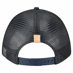 Houston Astros Text A-Frame Trucker 9FORTY Hat - Stone/Navy | New Era