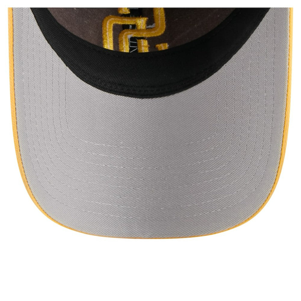 San Diego Padres Select 9TWENTY Adjustable Hat - Brown/Gold | New Era