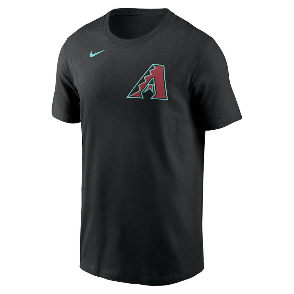 Corbin Burnes Arizona Diamondbacks Fuse Name & Number T-Shirt - Black | Nike