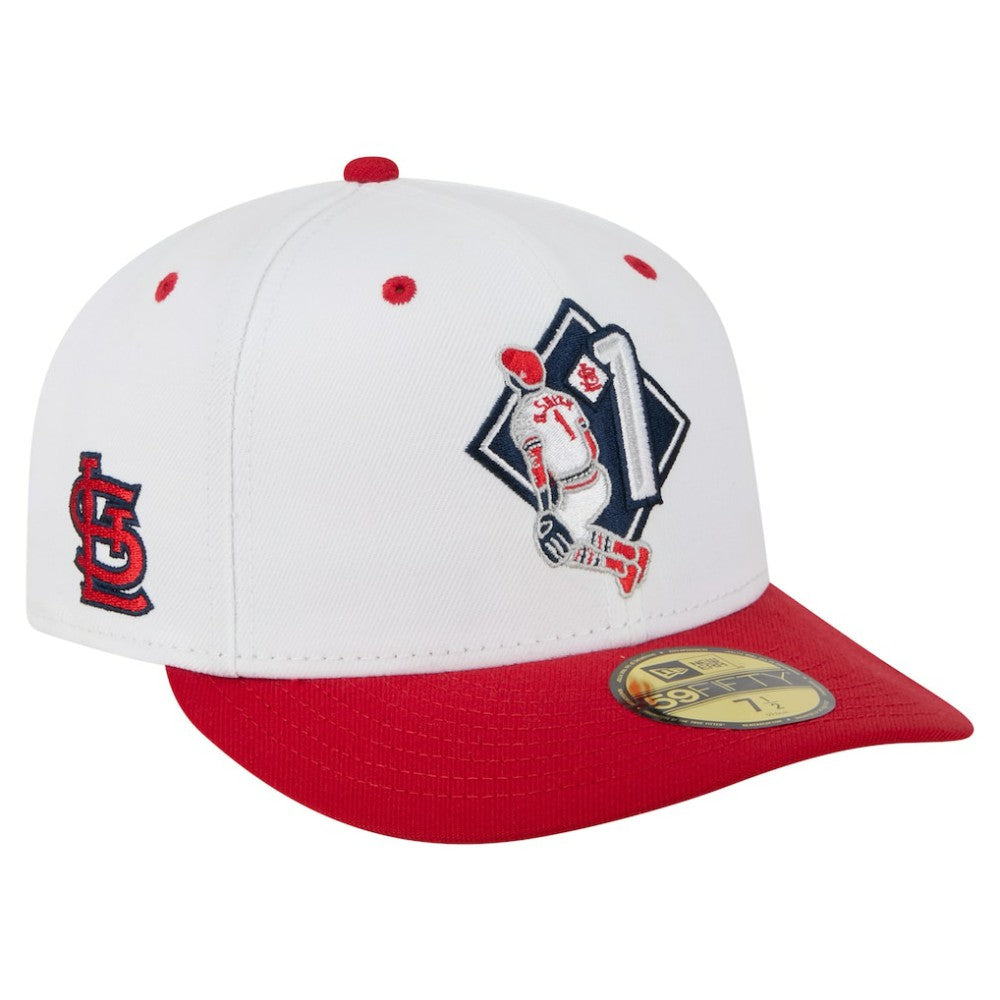 Ozzie Smith St. Louis Cardinals 59FIFTY Fitted Hat - White | New Era