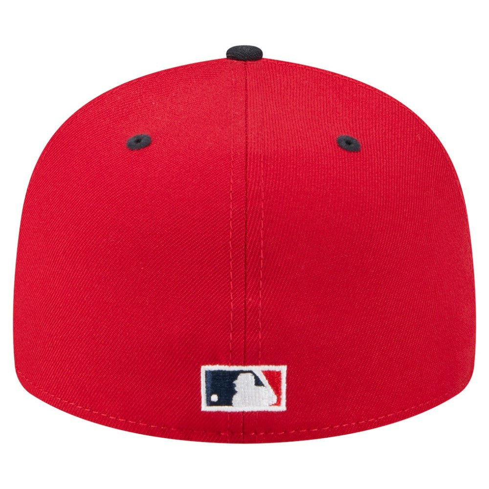 Chipper Jones Atlanta Braves 59FIFTY Fitted Hat - Red | New Era