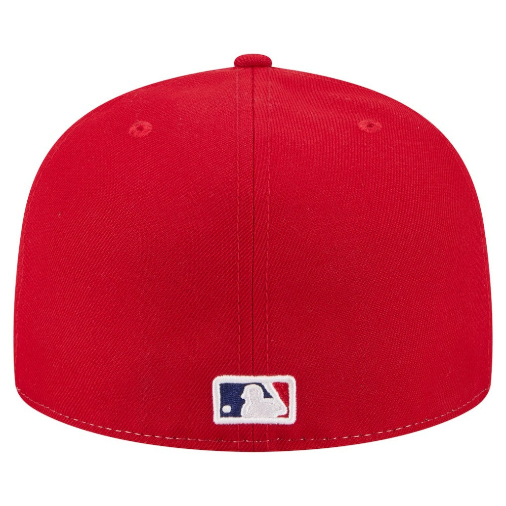 Philadelphia Phillies Repeat 59FIFTY Fitted Hat - White/Red | New Era
