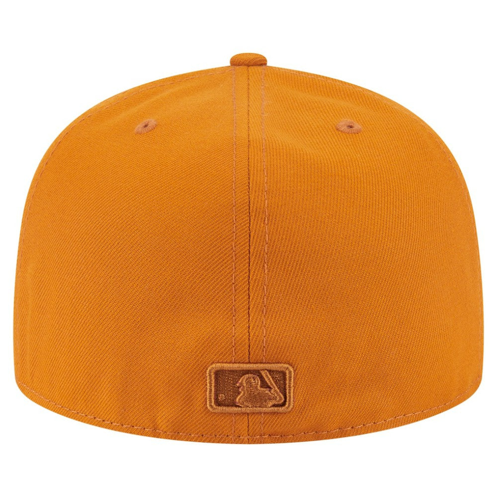 Atlanta Braves Color Pack A-Frame 59FIFTY Fitted Hat - Orange | New Era