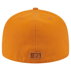 Atlanta Braves Color Pack A-Frame 59FIFTY Fitted Hat - Orange | New Era