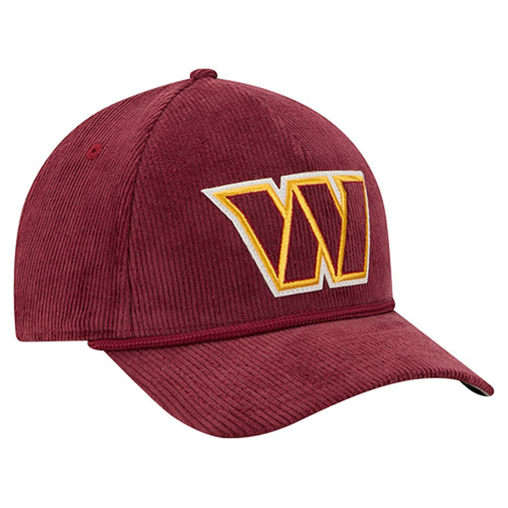 NFL Washington Commanders Cord Corduroy 9FORTY A-Frame Adjustable Hat