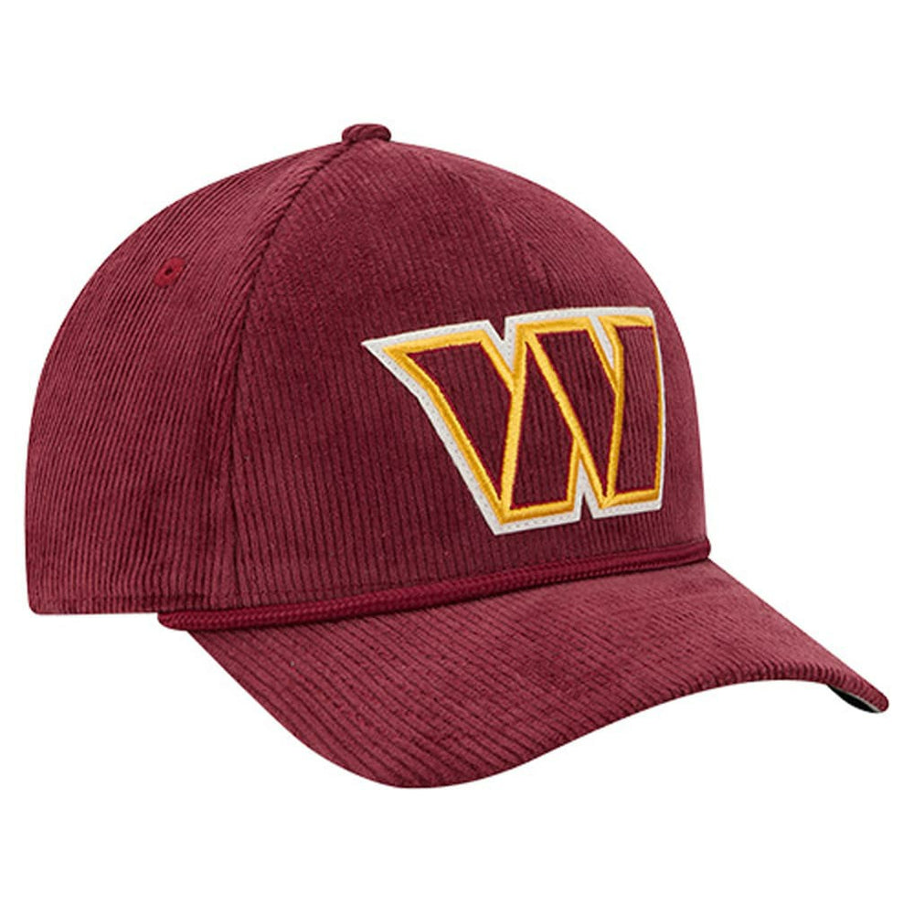 NFL Washington Commanders Cord Corduroy 9FORTY A-Frame Adjustable Hat