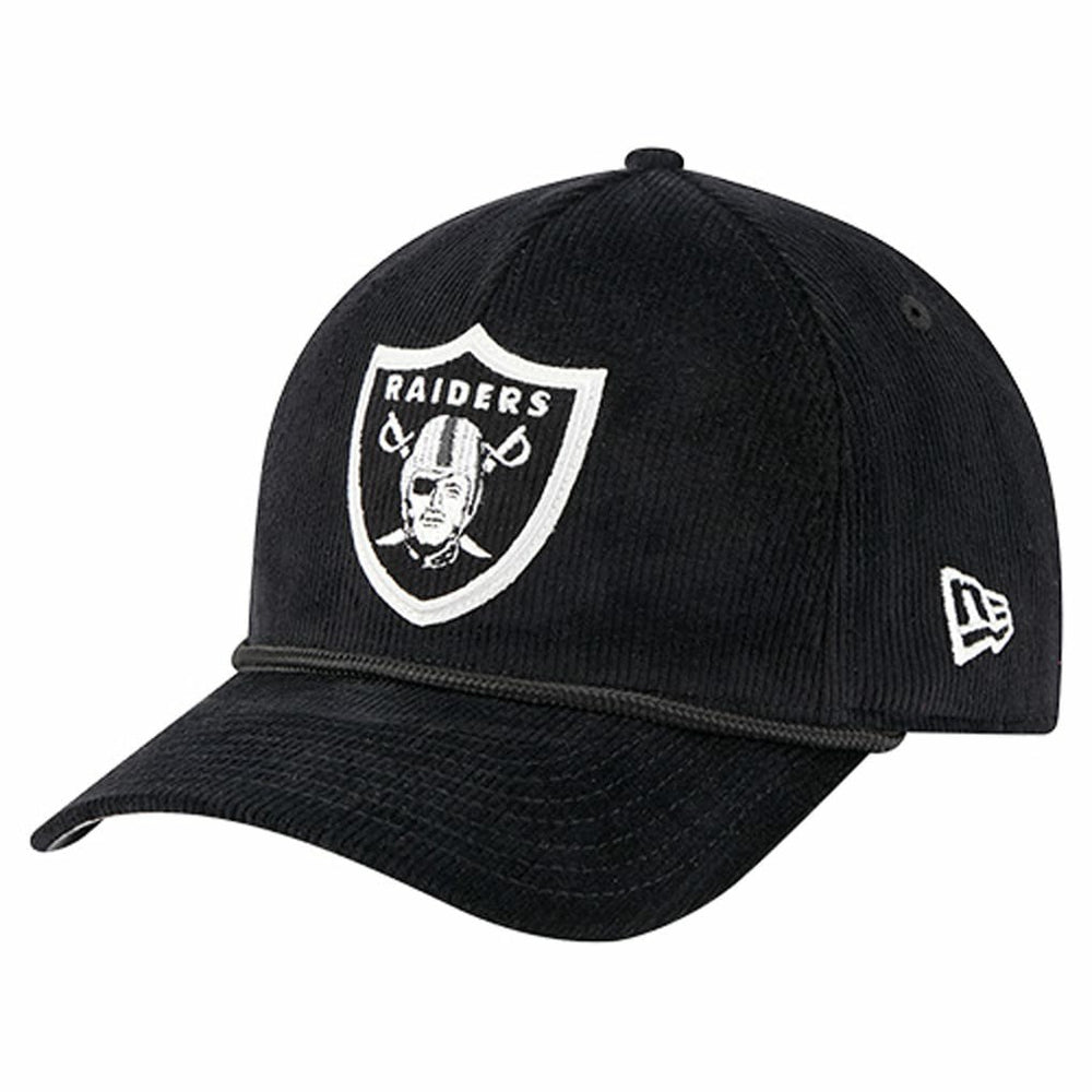 NFL Las Vegas Raiders Cord Corduroy 9FORTY A-Frame Adjustable Hat
