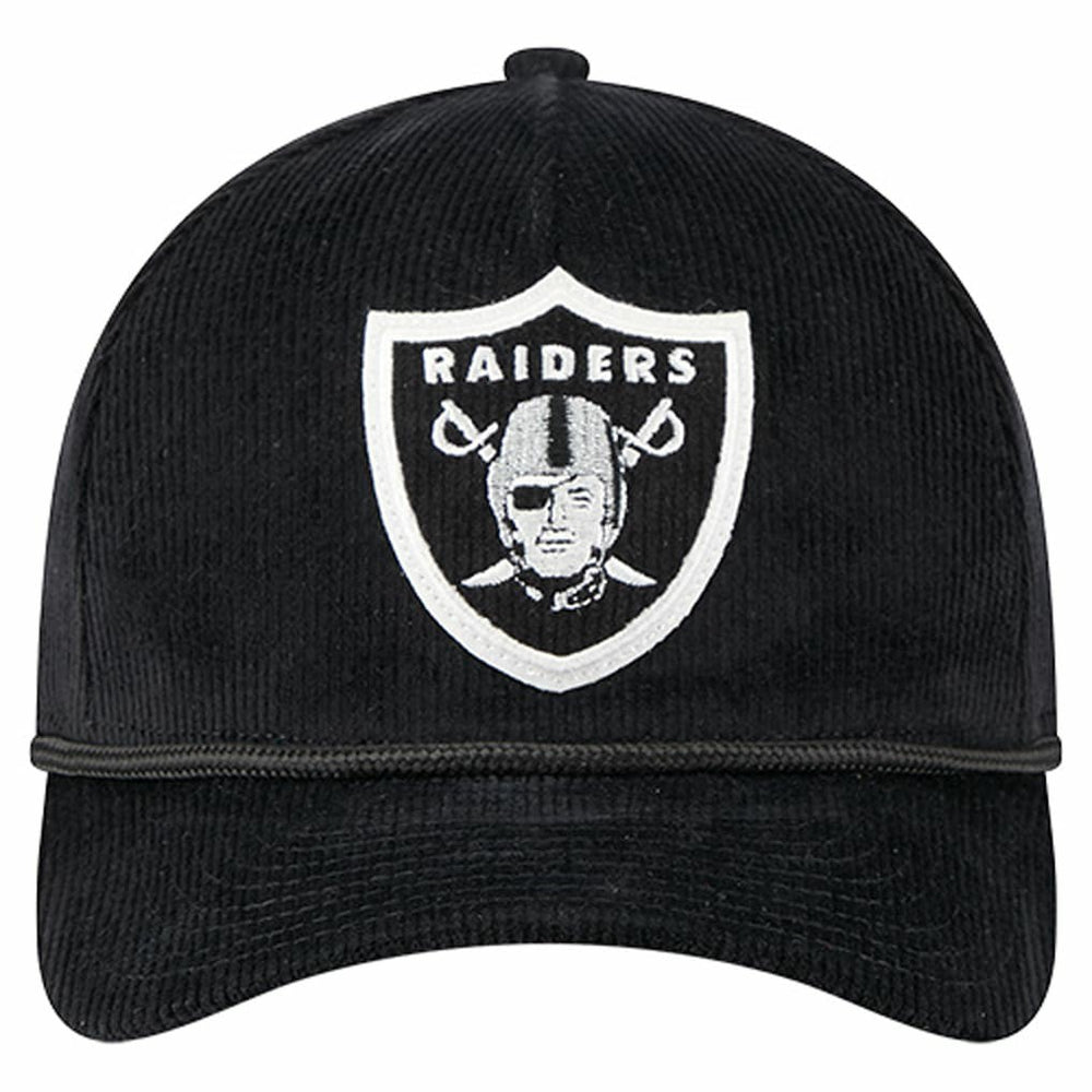 NFL Las Vegas Raiders Cord Corduroy 9FORTY A-Frame Adjustable Hat
