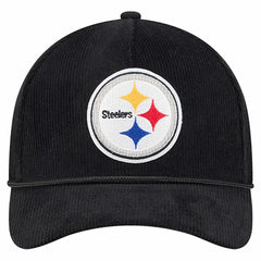 NFL Pittsburgh Steelers Cord Corduroy 9FORTY A-Frame Adjustable Hat