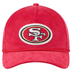 NFL San Francisco 49ers Cord Corduroy 9FORTY A-Frame Adjustable Hat