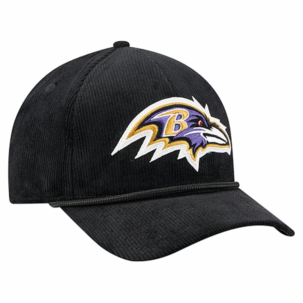 NFL Baltimore Ravens Cord Corduroy 9FORTY A-Frame Adjustable Hat