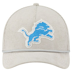 NFL Detroit Lions Cord Corduroy 9FORTY A-Frame Adjustable Hat
