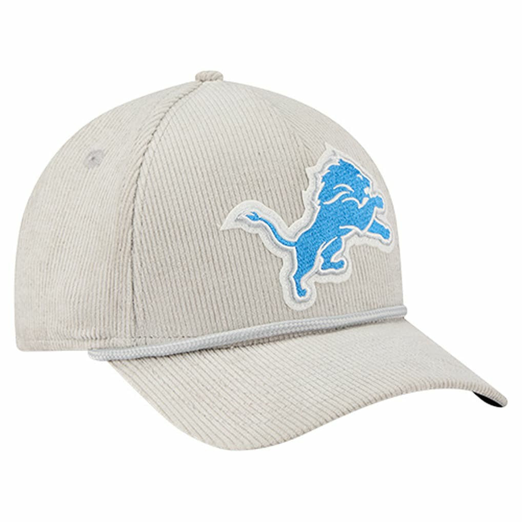 NFL Detroit Lions Cord Corduroy 9FORTY A-Frame Adjustable Hat