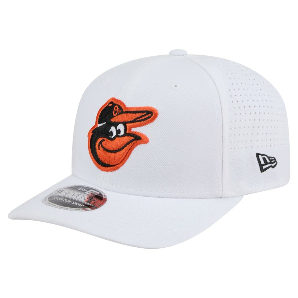 Baltimore Orioles COOLERA 9SEVENTY Adjustable Hat - White | New Era
