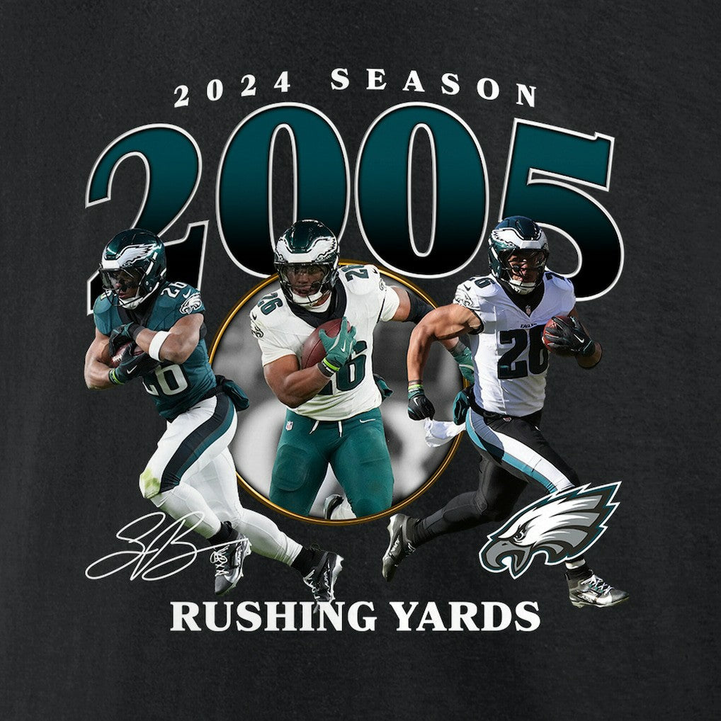 NFL Philadelphia Eagles Saquon Barkley  2000 Yards T-Shirt