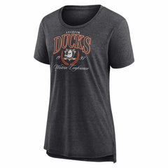 Anaheim Ducks Women's Reign Supreme Tri-Blend T-Shirt