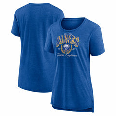 Buffalo Sabres Women's Reign Supreme Tri-Blend T-Shirt