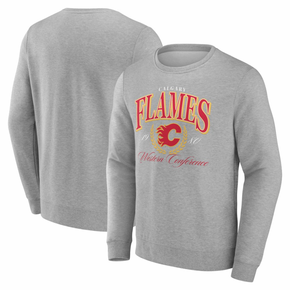 Calgary Flames Reign Supreme Pullover Sweatshirt